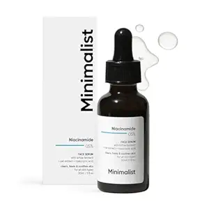 Minimalist Niacinamide 5% Serum with Hyaluronic Acid – Reduces Dark Spots, Controls Oil, Minimizes Pores, Strengthens Skin Barrier, Hydrating Daily Vitamin B3 Serum for All Skin Types (30 ml)